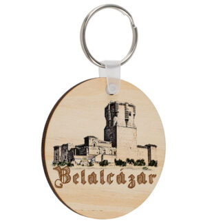 Llavero de madera Belalcázar