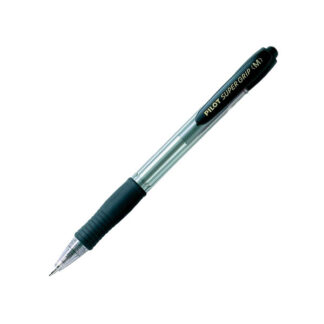 Bolígrafo PILOT Super Grip M negro